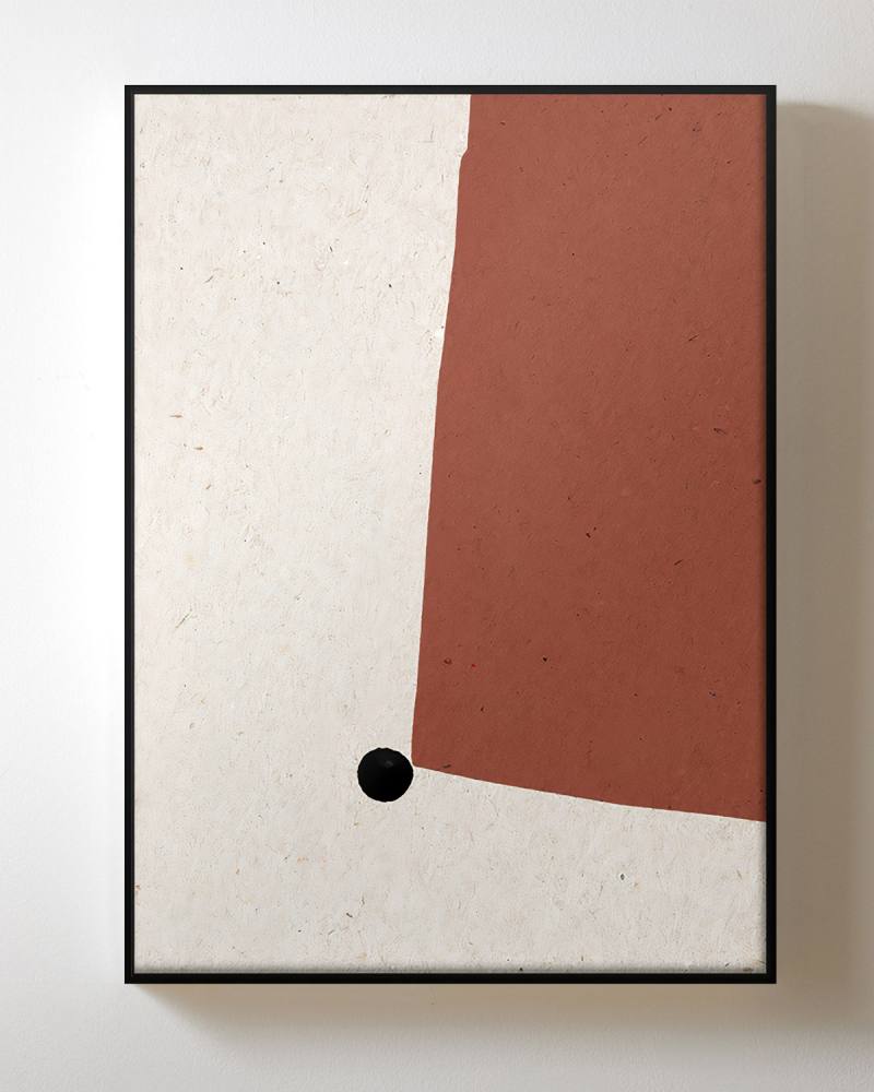 Интерьерное жикле Beige and Orange, фото 1